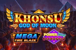 Playtech : Mega Fire Blaze: Khonsu God of Moon PowerPlay Jackpot - PORTBET88
